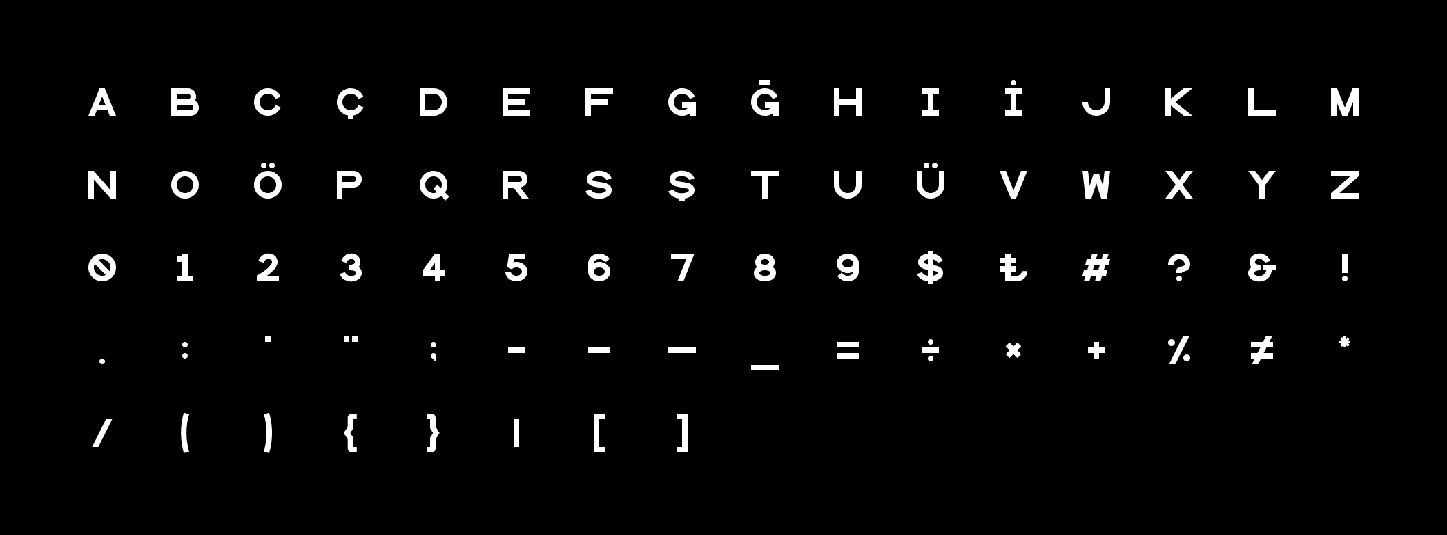 Mono Typeface - 1