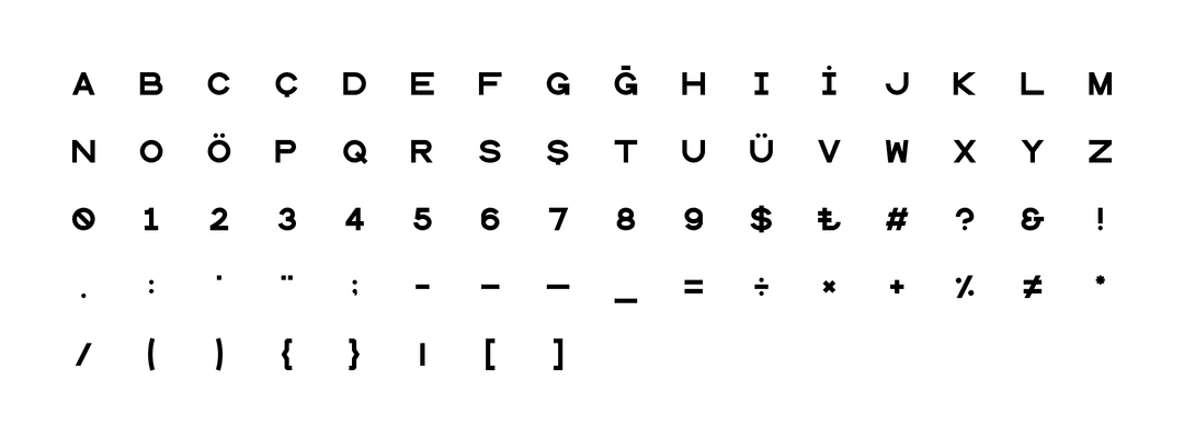 Mono Typeface